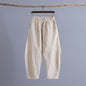 Women's articulated plain Zen meditation trousers