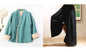 Zen Meditation Outfit for Women, Tang Style, Cotton and Linen, with Lapel Button and Modified Hanfu Style