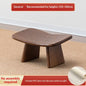 Solid wood footrest stool for zen meditation, kneeling sitting position