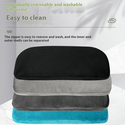 Tabouret de yoga et de méditation confortable en tissu double couche amovible et lavable