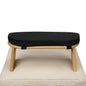 Tabouret de yoga et de méditation confortable en tissu double couche amovible et lavable